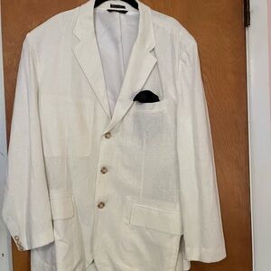 Men’s white jacket Andrew Fezza